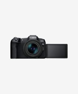 canon eos r8 camera with lens