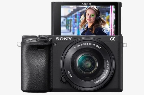 sony a6400 flip screen vlog camera