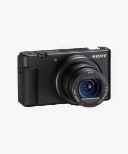Sony ZV-1 vlog camera with lens