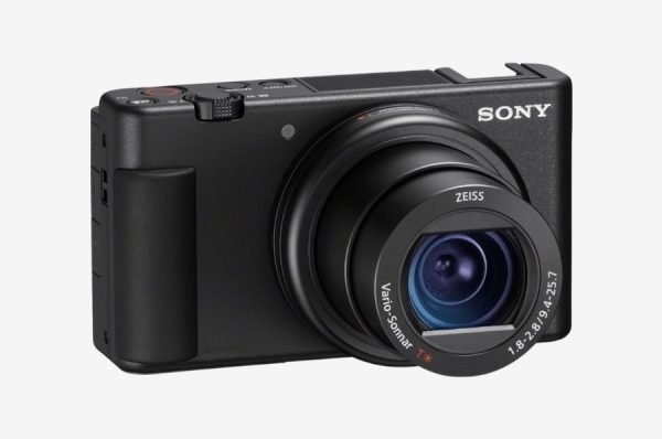 Sony ZV-1 vlog camera with lens